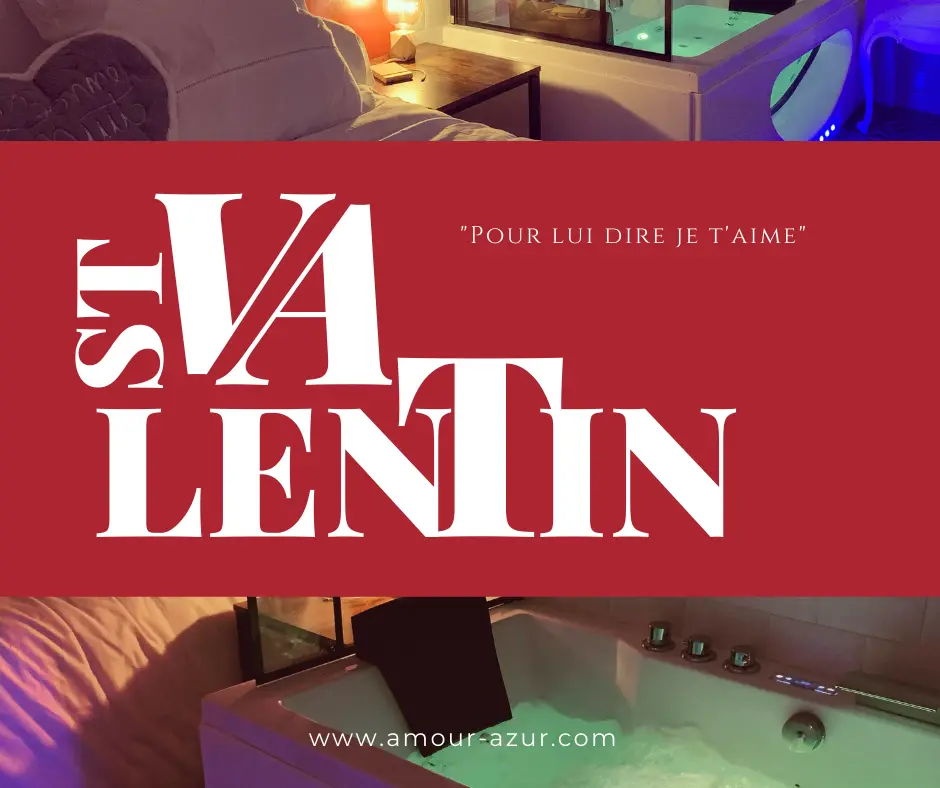 Saint-Valentin sur la Côte d’Azur près de Cannes