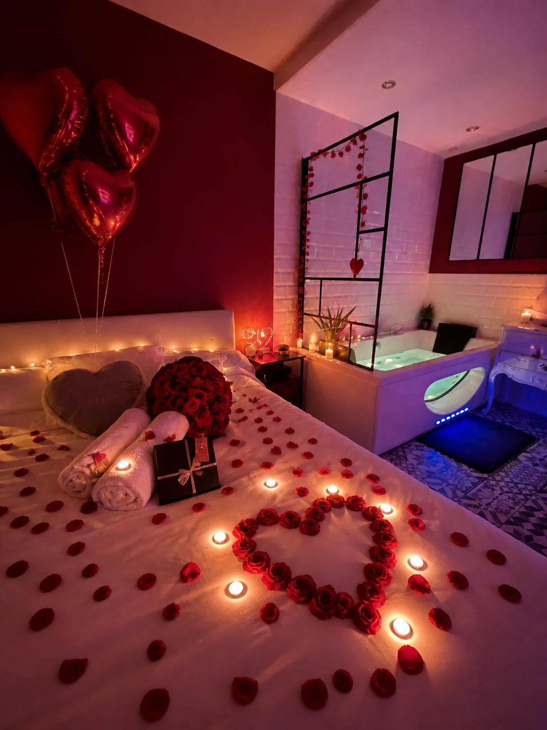 Love room pour anniversaire de rencontre