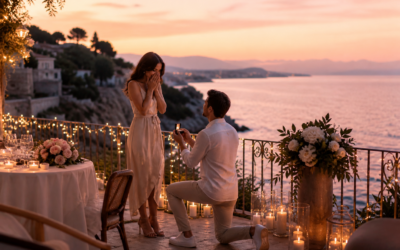 Demande en mariage sur la Côte d’Azur : où organiser un moment inoubliable ?
