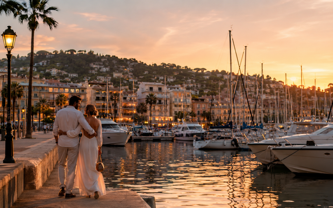 Escapade romantique à Golfe-Juan : pourquoi les couples aiment cette destination ?