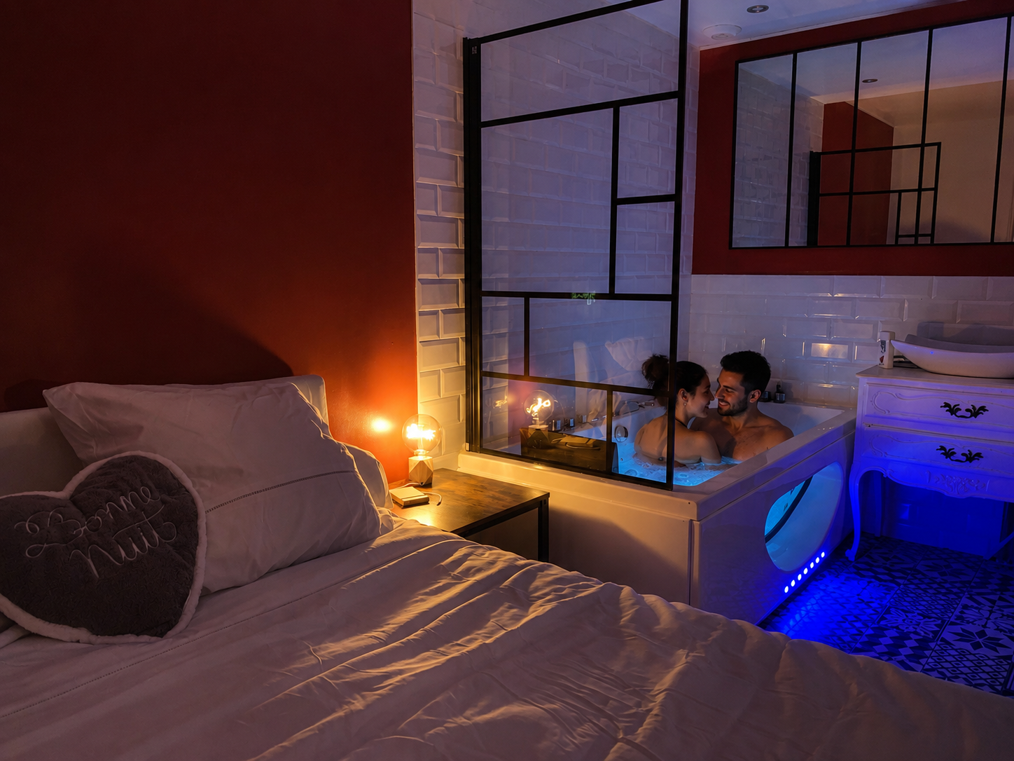 Week-end romantique avec spa privatif sur la Côte d’Azur